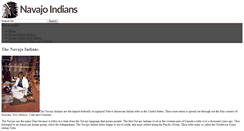 Desktop Screenshot of navajoindian.net